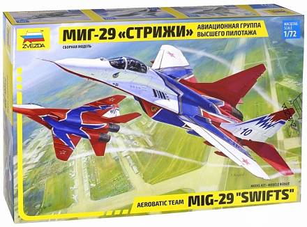 Сборная модель - Самолет МИГ-29, авиагруппа Стрижи 